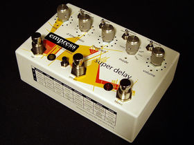 Empress Effects debuts Super Delay stompbox